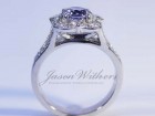 1Ct. Bluish Purple Round Sapphire - Photo #2